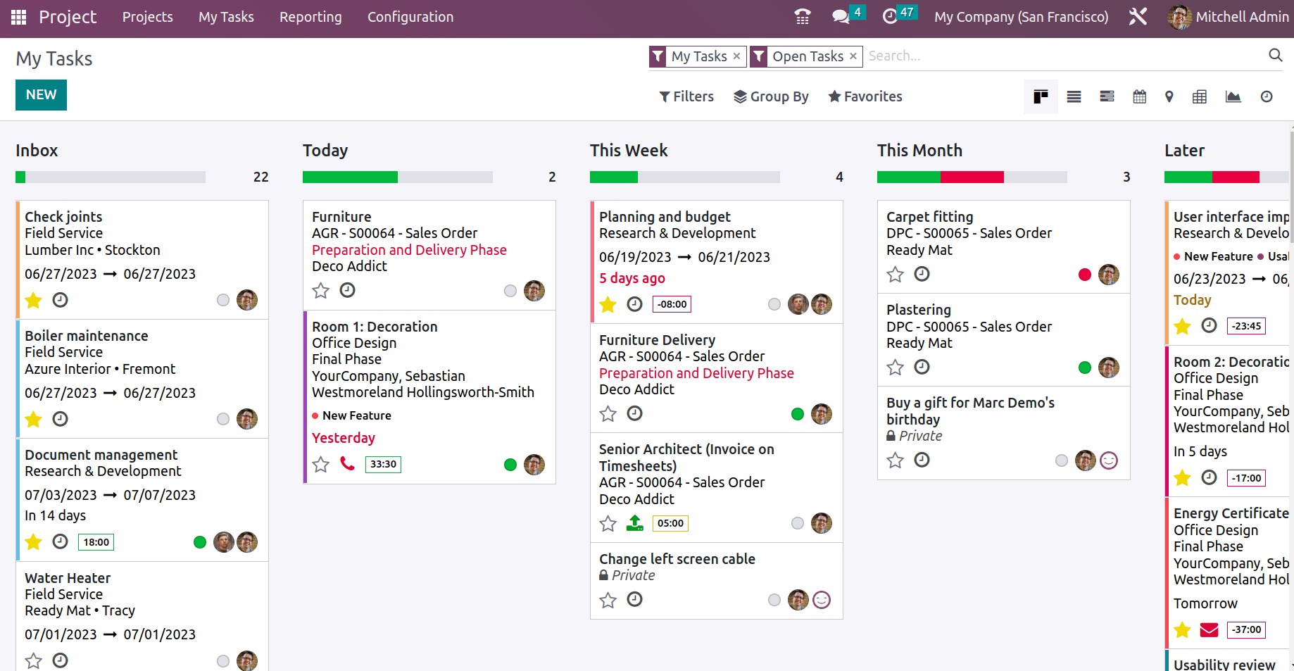 odoo-project-management
